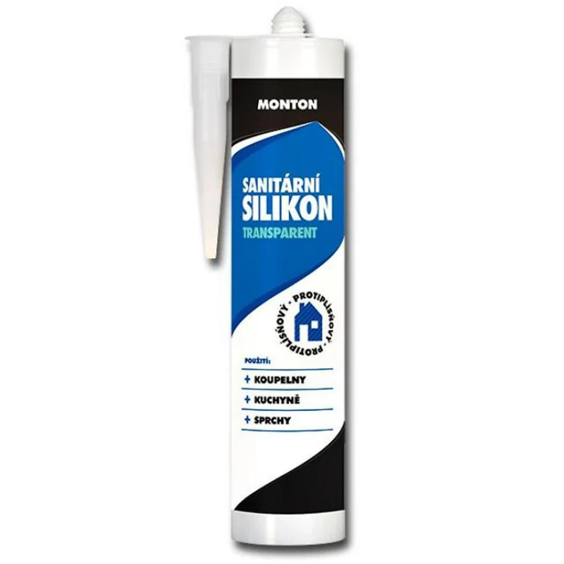 Silikon sanitární Soudal Monton bílý 310 ml