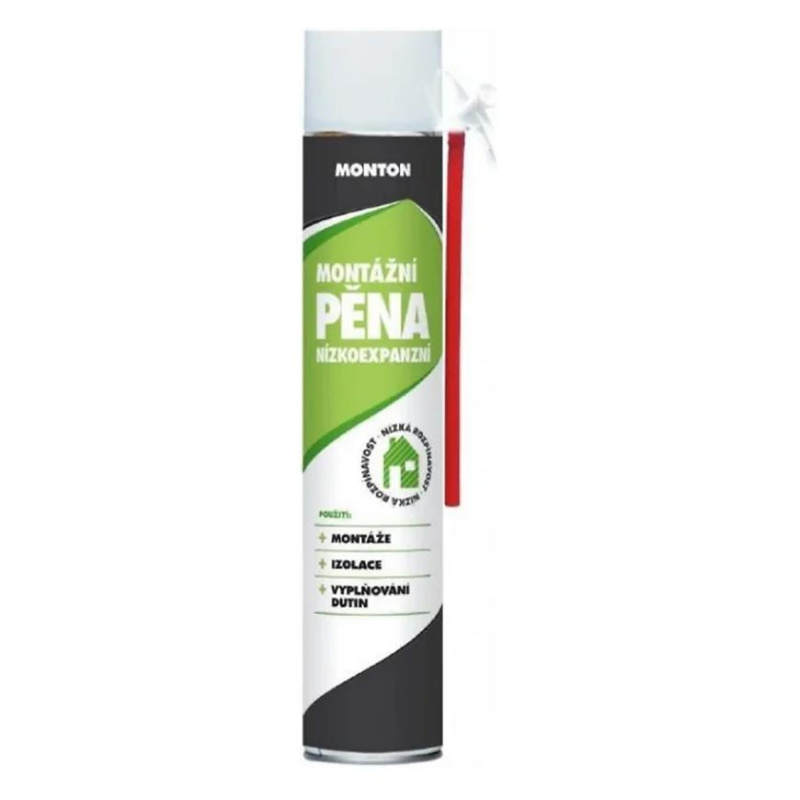 Pěna montážní nízkoexpanzní Soudal Monton trubičková 750 ml