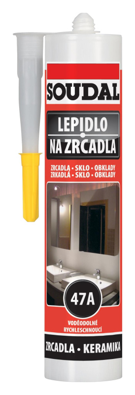 Lepidlo na zrcadla Soudal 47A 300 ml