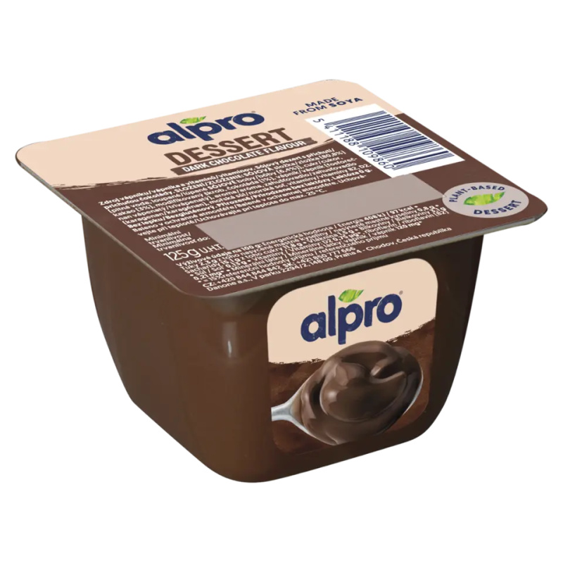 ALPRO Sójový dezert s příchutí hořké čokolády 125 g