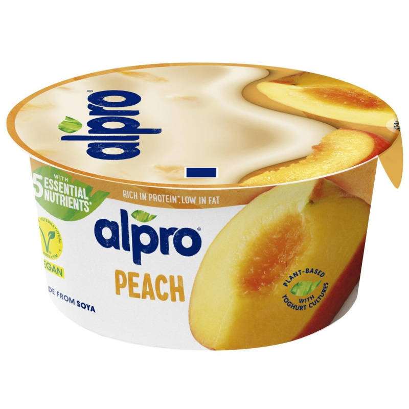 Alpro Sójový dezert broskev
