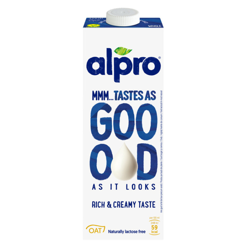 Alpro TASTES AS GOOD - Rich & Creamy 3,5% - ovesný nápoj - 1 l