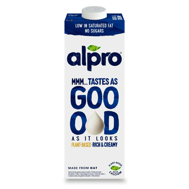 Alpro TASTES AS GOOD - Rich & Creamy 3,5% - ovesný nápoj - 1 l