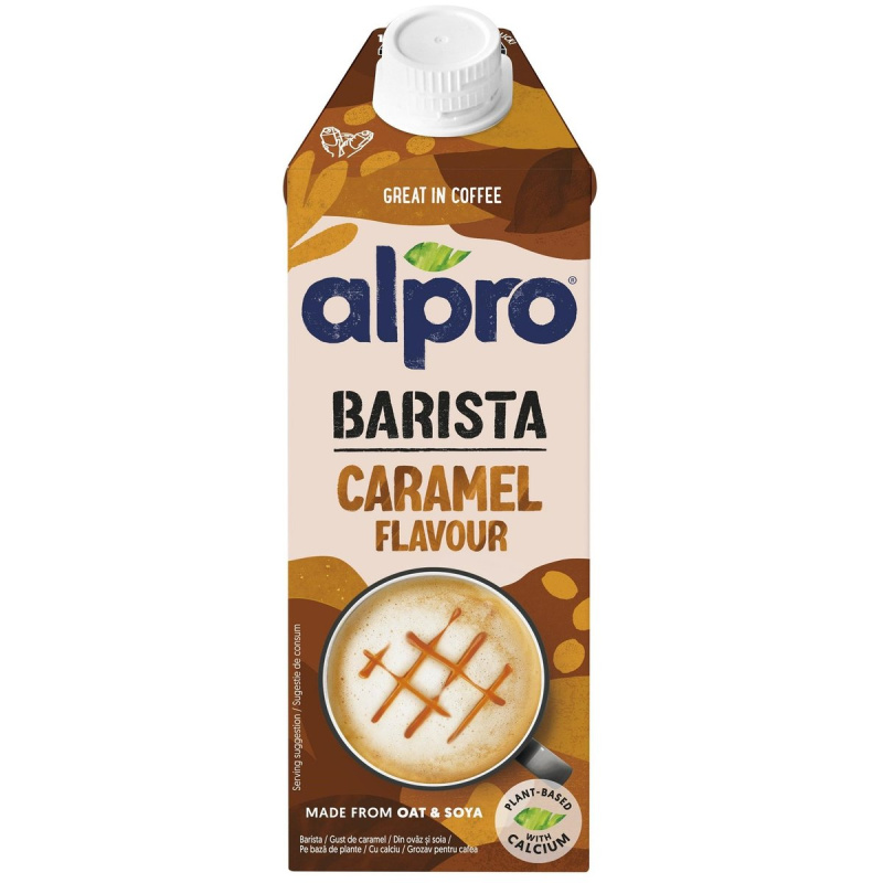 Alpro Barista ovesno-sójový nápoj s karamelovou příchutí