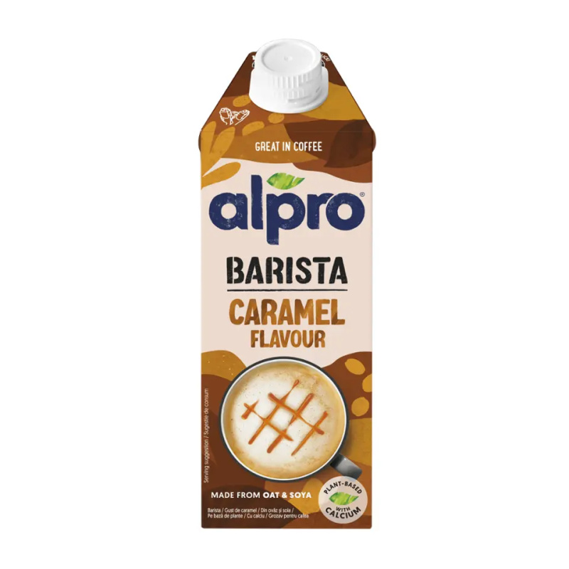 Alpro Barista ovesno-sójový nápoj s karamelovou příchutí