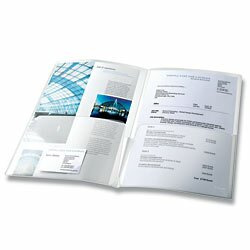 Esselte - zakládací desky A4 - transparentní - 5 ks