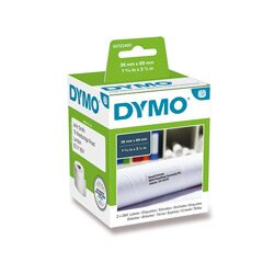 Štítky pro LabelWriter Dymo - 89 x 36 mm, bílé, 2 x 260 ks