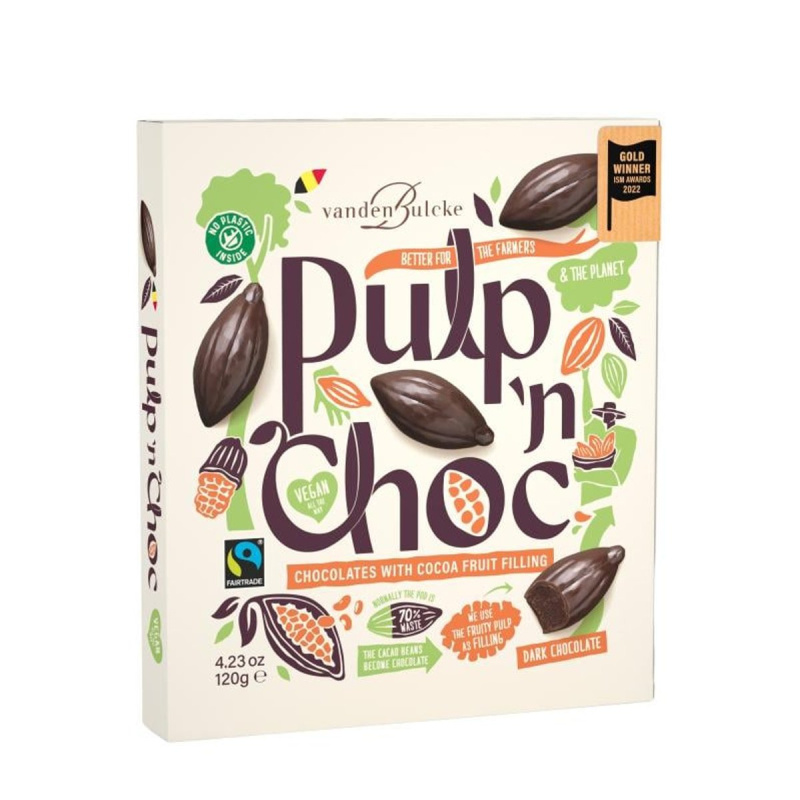 Vandenbulcke Belgické pralinky - Pulp'n Choc hořká směs