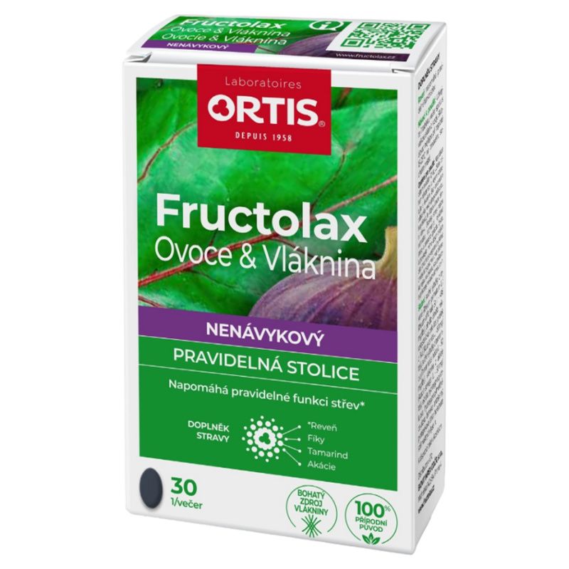 Fructolax Ovoce&Vláknina tbl.30