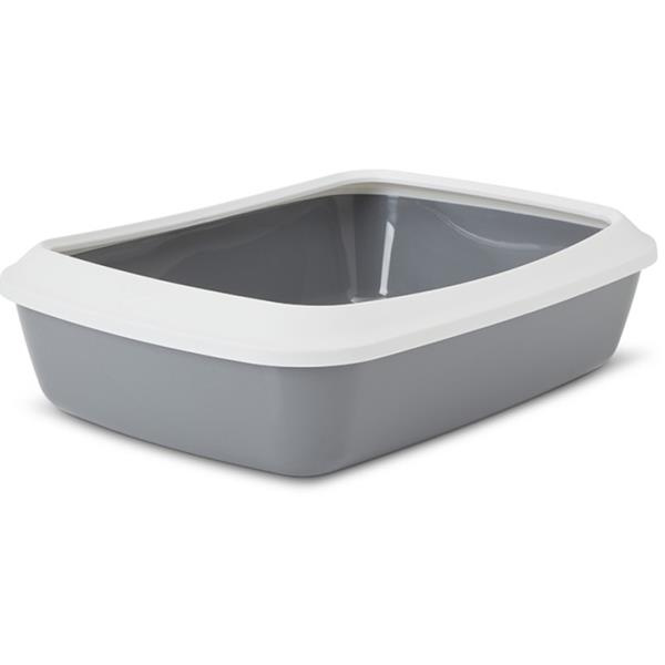 Toaleta SAVIC Isis + okraj šedá 50 cm 1 ks