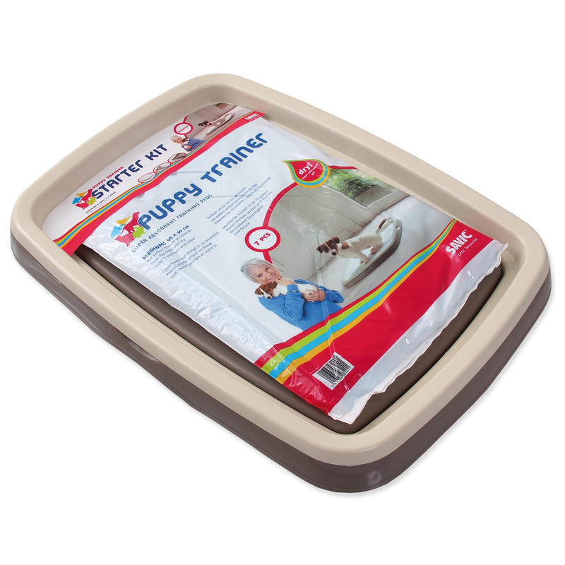 Toaleta + podložky SAVIC Puppy Trainer M 1 ks