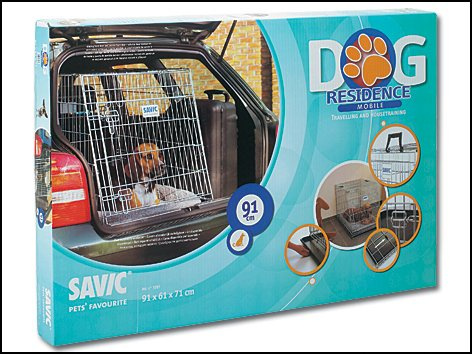 Savic Klec do auta Dog Residence mob. zkos.  91 x 60 x 72 cm