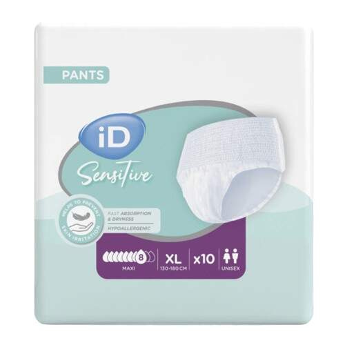 iD Pants Sensitive X Large Maxi 10 ks