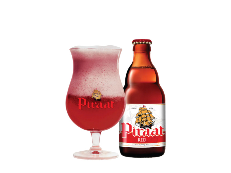 Van Steenberge pivo Piraat Red 22° 10,5% 0.33l