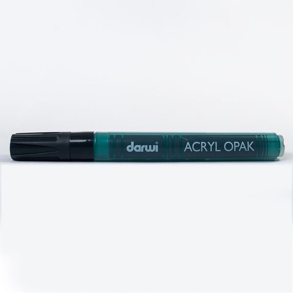 DARWI Akrylová fixa - silná - 6 ml/3 mm - tmavě zelená