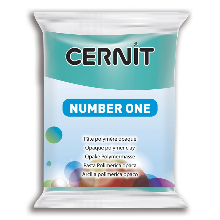 CERNIT Modelovací hmota 56 g - tyrkysově zelená