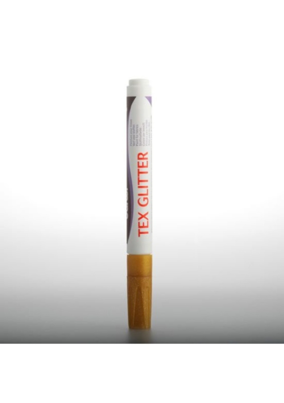 DARWI TEX GLITTER fixa na textil - Zlatá 6 ml DAVER, spol. s r.o.