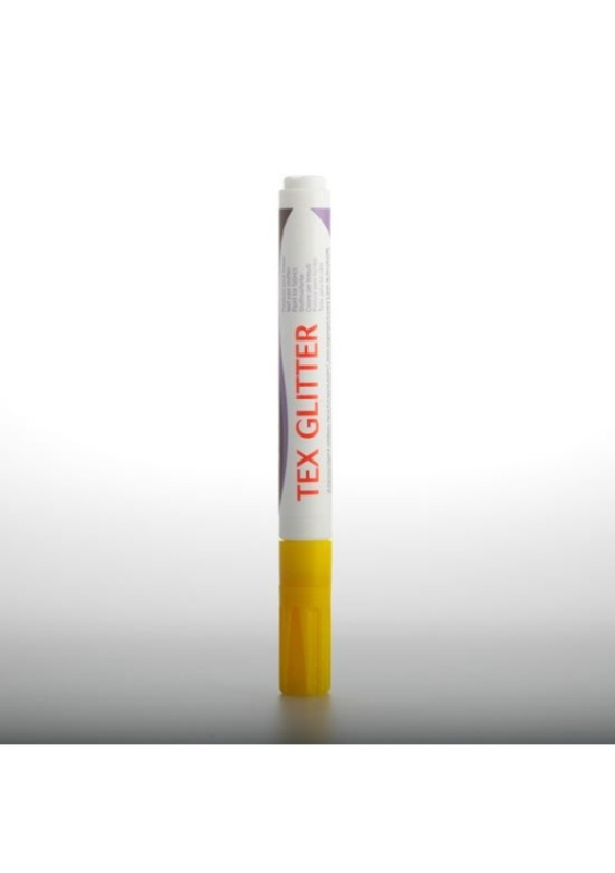 DARWI TEX GLITTER fixa na textil - Žlutá 6 ml DAVER, spol. s r.o.