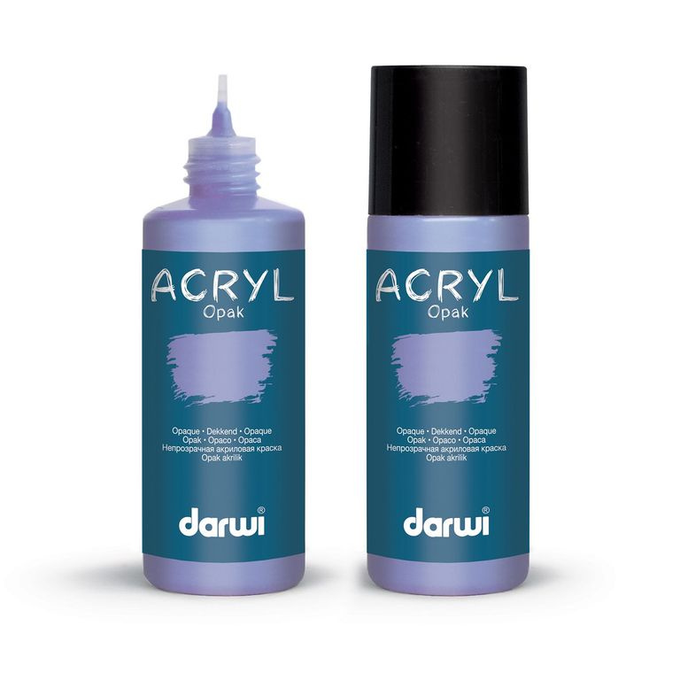 Akrylová barva DARWI ACRYL OPAK 80 ml, levandulová