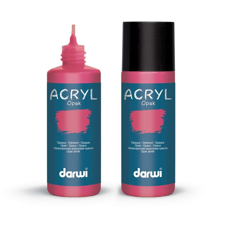 Akrylová barva DARWI ACRYL OPAK 80 ml, magenta
