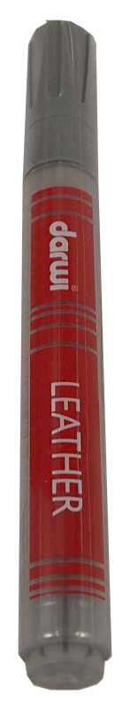 DARWI Fix na kůži a koženku - 6 ml/1,2 mm - šedá
