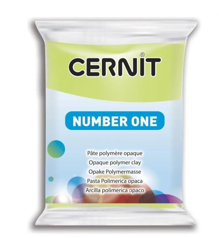 CERNIT Modelovací hmota 56 g - zelená anis