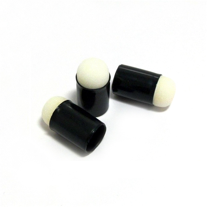 Houbičky pěnové tupovací na prst černé (3ks)