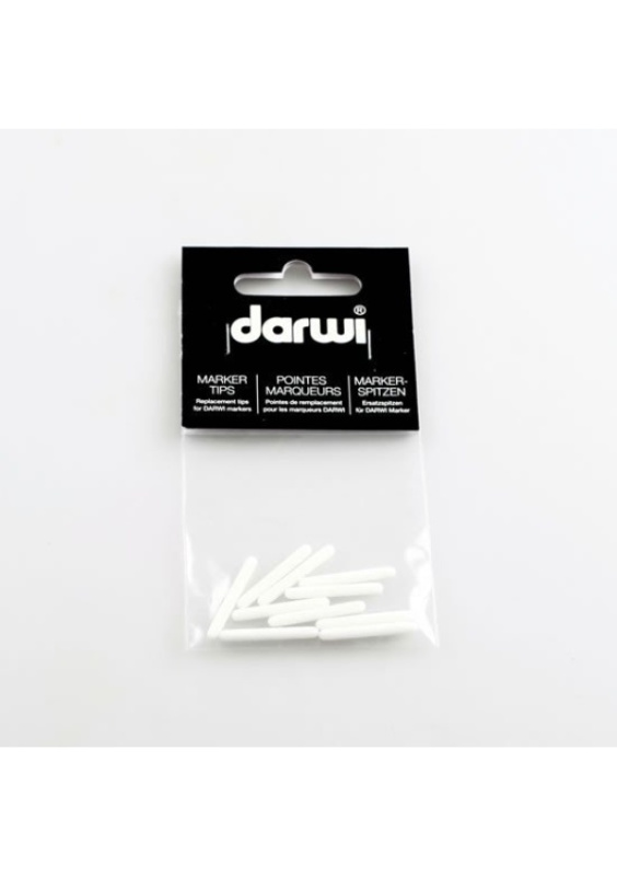 DARWI TEX OPAK fixa na textil 2 mm - náhradní hroty 10ks do fixy DAVER, spol. s r.o.