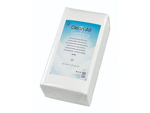 Ručník jednorázový skládaný Clean All Hair 40cmx75cm 100 ks Sibel
