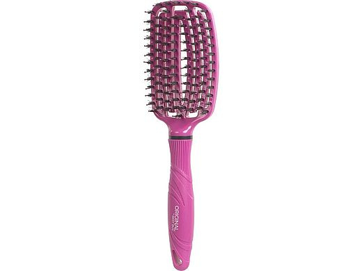 Kartáč OBB Vented Brush s kančími štětinami magenta Sibel