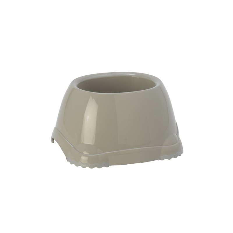 Plastová barevná Smarty šedá miska pro psa kokr, 600ml 01669-6