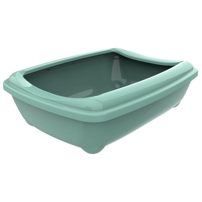 WC Arist-o-cat zelená s okrajem, 50cm 03239-1