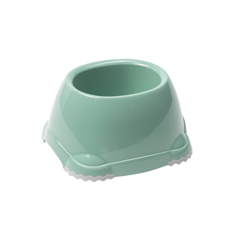 Plastová barevná Smarty zelená miska pro psa kokr, 600ml 01669-1