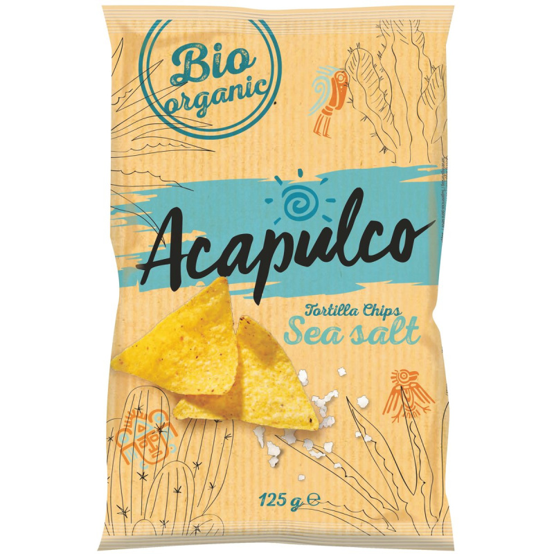 Poco Loco BIO Tortilla chipsy s mořskou solí