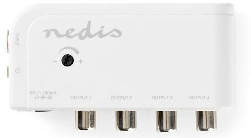 Zesilovač Nedis CATV / max. 10 dB / 50-790 MHz / konektor IEC / bílá Varianta: ivi1