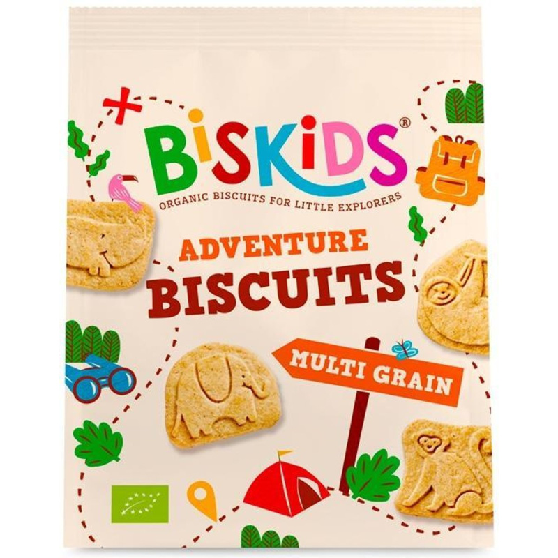 BISkids BIO Dětské celozrnné sušenky bez přidaného cukru