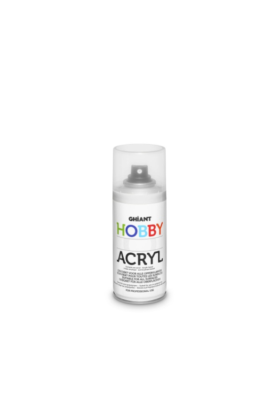 Ghiant - Hobby akrylová barva ve spreji - 150 ml - bílá Ghiant