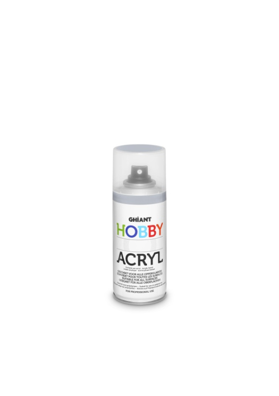 Ghiant - Hobby akrylová barva ve spreji - 150 ml - stříbrná Ghiant