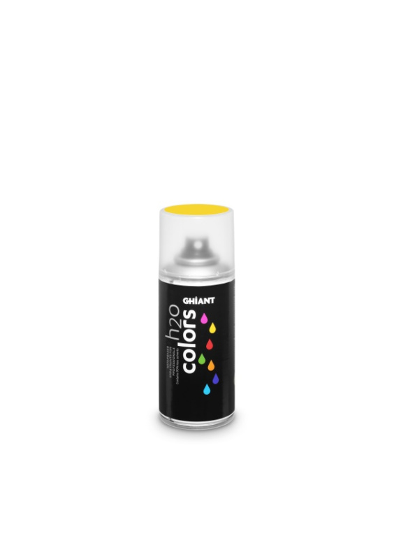 Ghiant - H2O akrylová barva ve spreji - 150 ml - zlatožlutá Ghiant