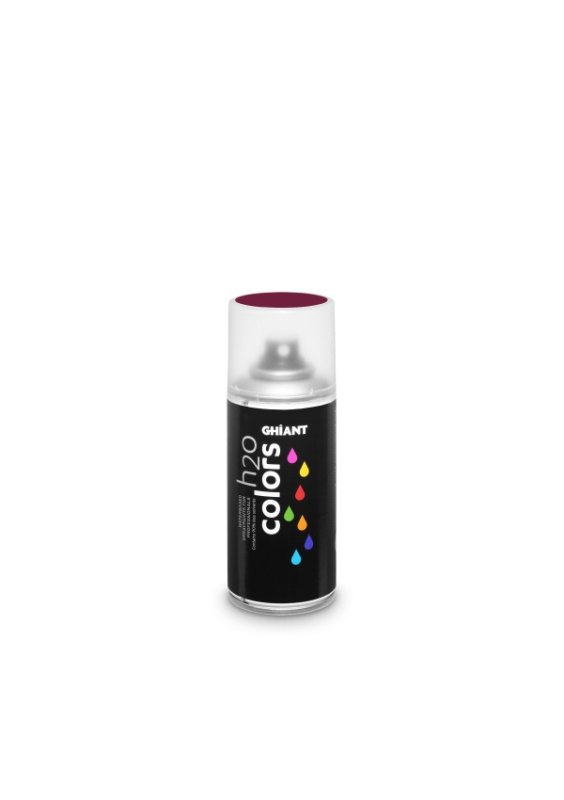Ghiant - H2O akrylová barva ve spreji - 150 ml - karmínově červená Ghiant