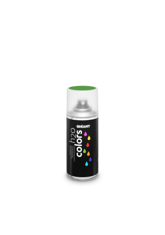 Ghiant - H2O akrylová barva ve spreji - 150 ml - limetkově zelená Ghiant
