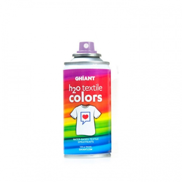 Ghiant - H2O barva ve spreji na textil - 150 ml - fialová Ghiant