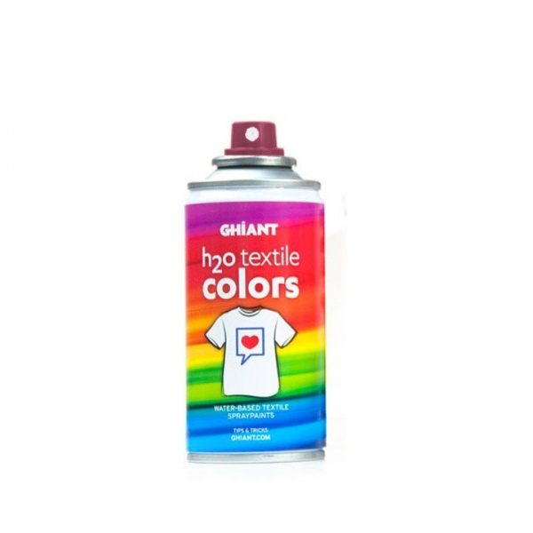 Ghiant - H2O barva ve spreji na textil - 150 ml - karmínově červená Ghiant