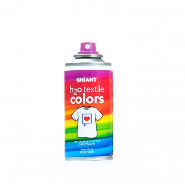 Ghiant - H2O barva ve spreji na textil - 150 ml - magenta Ghiant