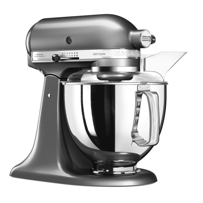 KitchenAid Kuchyňský robot Artisan KSM175, stříbřitě šedá 5KSM175PSEMS