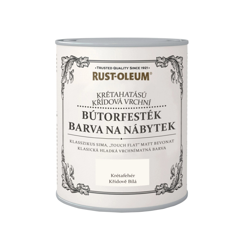 Rust-Oleum Barva na nábytek, křídově bílá, 750 ml