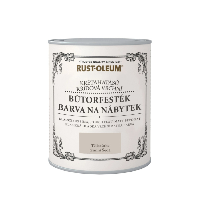 Rust-Oleum Barva na nábytek, zimní šedá, 750 ml
