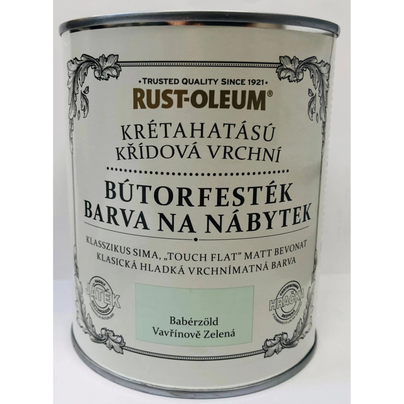 Rust-Oleum Barva na nábytek, vavřínově zelená, 750 ml