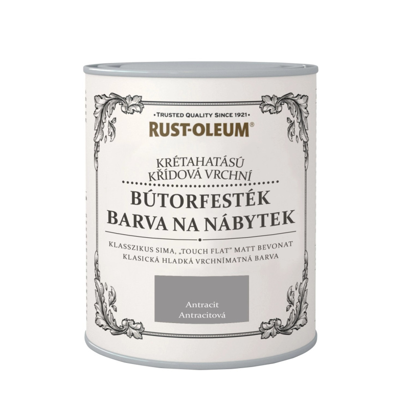 Rust-Oleum Barva na nábytek, antracit, 750 ml