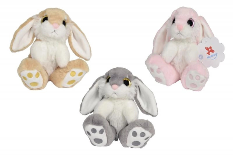 Nicotoy Králíček plyšový sedící 17 cm, 3 druhy